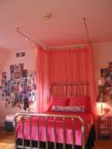 ceiling or wall mounted canopies.