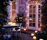 décor for outside wedding.