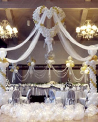 spring wedding décor.