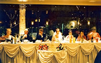 beach wedding reception decorations.